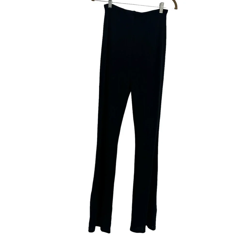NBD Women's Black Flared Bootcut Stretch Pant Size S NWOT